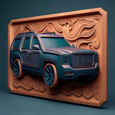 3D model GMC Yukon XL (STL)